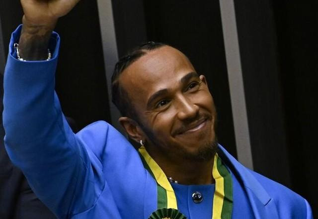 Imagem da noticia Cidadão honorário brasileiro, Lewis Hamilton agradece: "Estou muito honrado"