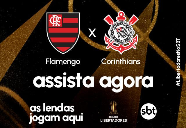 Ao vivo: assista Flamengo x Corinthians pelas quartas da Libertadores