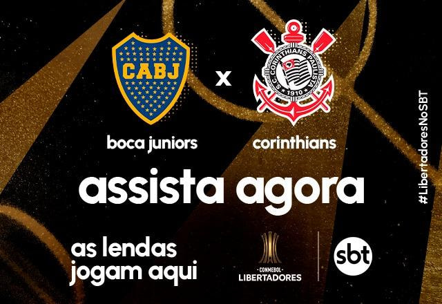 Ao vivo: assista Boca Juniors x Corinthians pelas oitavas da Libertadores