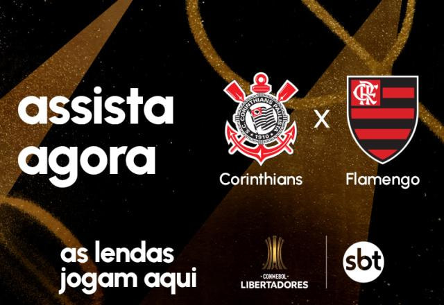Imagem da noticia Ao vivo: assista Corinthians x Flamengo pelas quartas da Libertadores