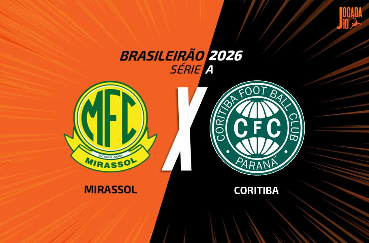 Imagem da noticia Mirassol x Coritiba: onde assistir, escalações e arbitragem