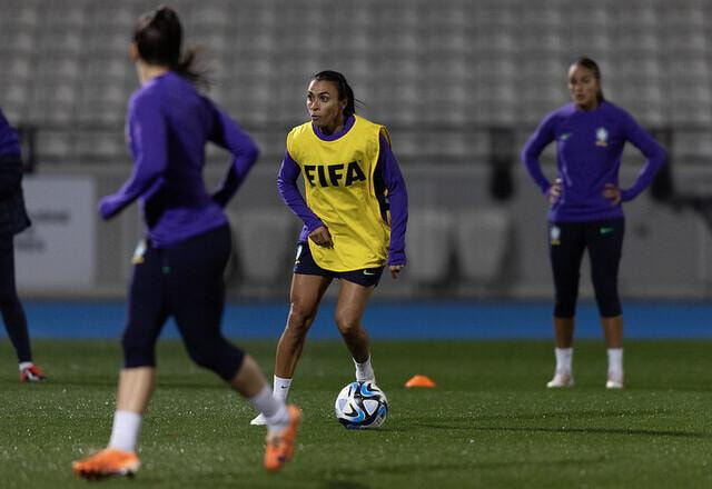 Imagem da noticia Marta acredita em vitória do Brasil contra Jamaica: "Vamos seguir na competição"