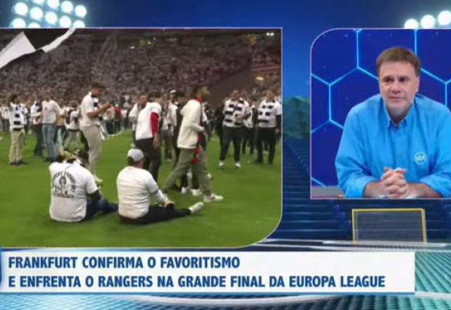 Imagem da noticia Beting, sobre invasão da torcida do Eintracht: "É uma pena, mas vai causar punição"