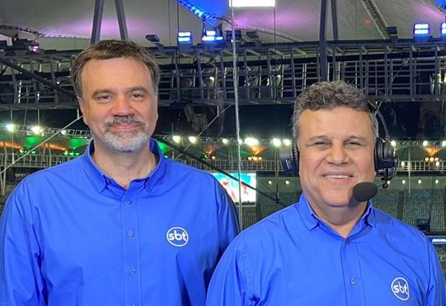 Mauro Beting e Téo José enaltecem projeto de esportes do SBT