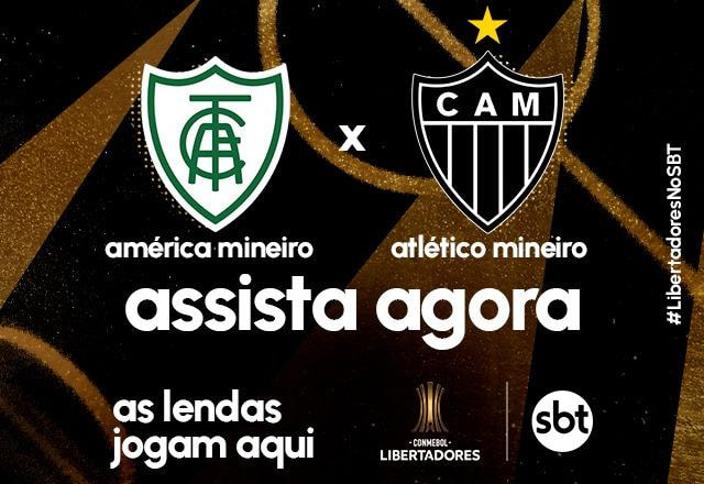 Imagem da noticia Ao vivo: assista América-MG x Atlético-MG pela Libertadores