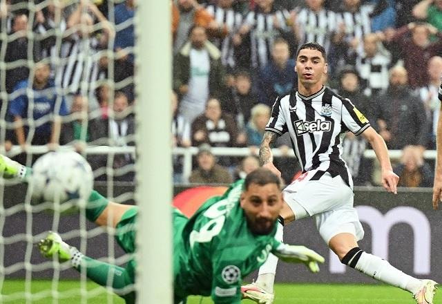 Imagem da noticia Newcastle goleia PSG pela 2ª rodada da Champions League 
