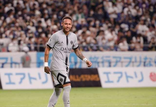 Imagem da noticia Neymar brilha em goleada do PSG em amistoso disputado no Japão
