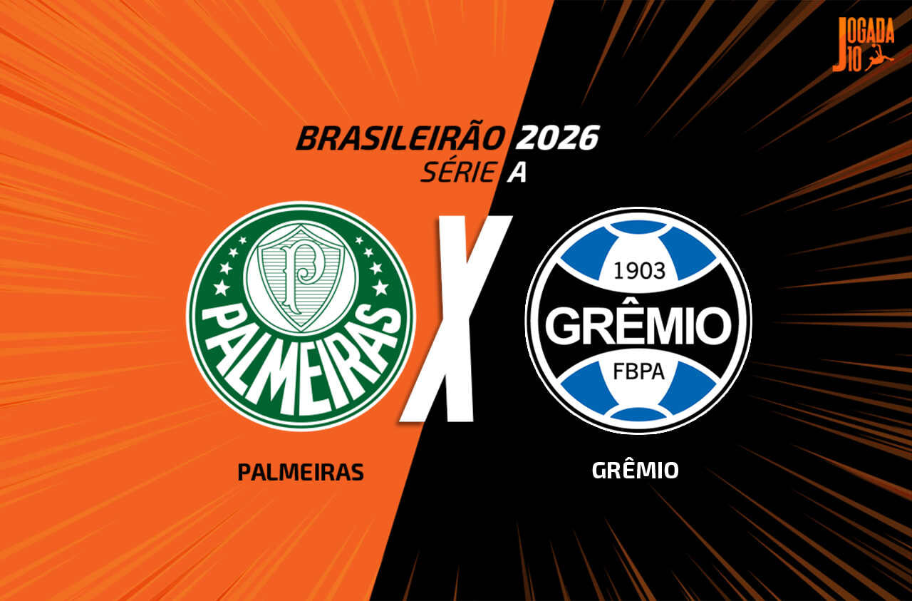 Imagem da noticia Palmeiras x Grêmio: onde assistir, escalações e arbitragem