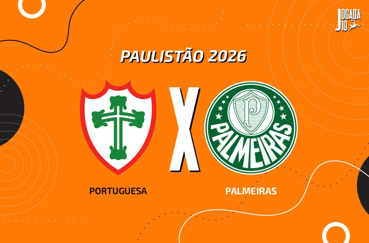 Imagem da noticia Portuguesa x Palmeiras: onde assistir, escalações e arbitragem