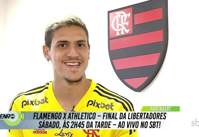 Imagem da noticia Pedro vê Flamengo preparado e sonha com gol na final da Libertadores