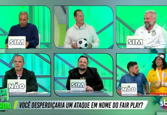 Imagem da noticia Fair play de jogador do Fortaleza gera discussão no Arena SBT