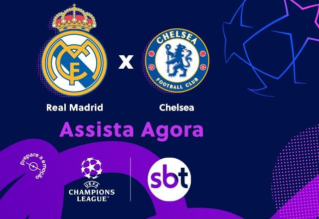 Ao vivo: assista Real Madrid x Chelsea pela Champions League