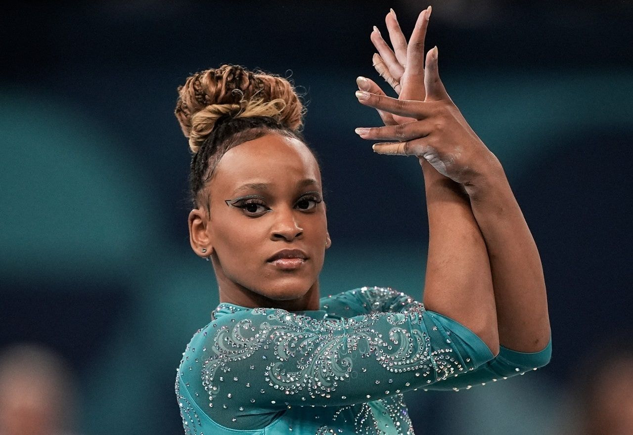 Imagem da noticia Rebeca Andrade é ouro no solo e se isola como a maior medalhista olímpica do Brasil