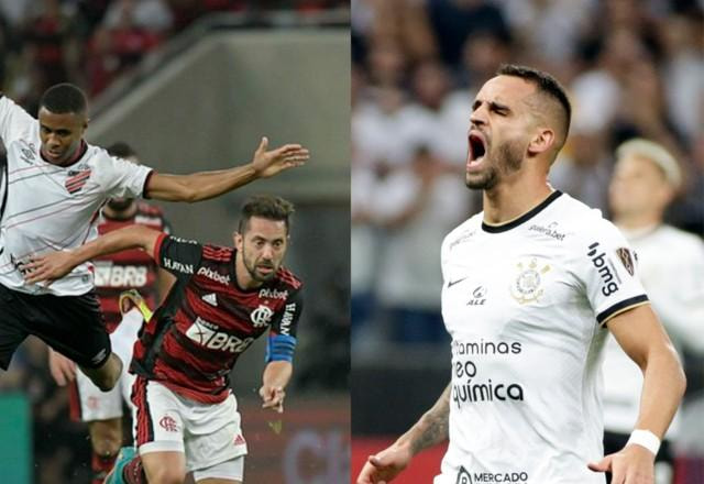 Imagem da noticia Everton Ribeiro e Renato Augusto cruzam trajetórias em Flamengo x Corinthians