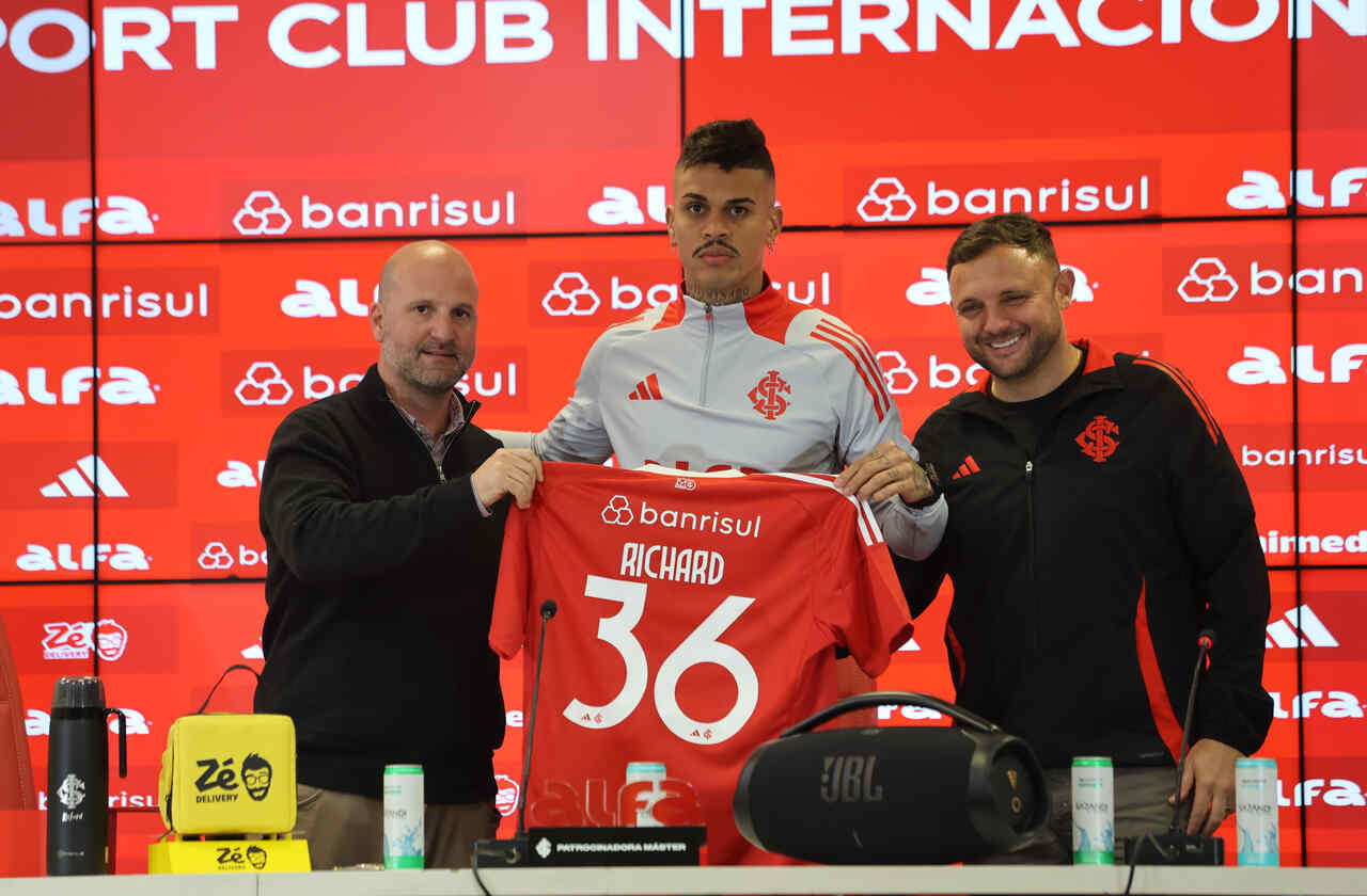 Imagem da noticia Richard cita preferência em atuar como primeiro volante no Internacional