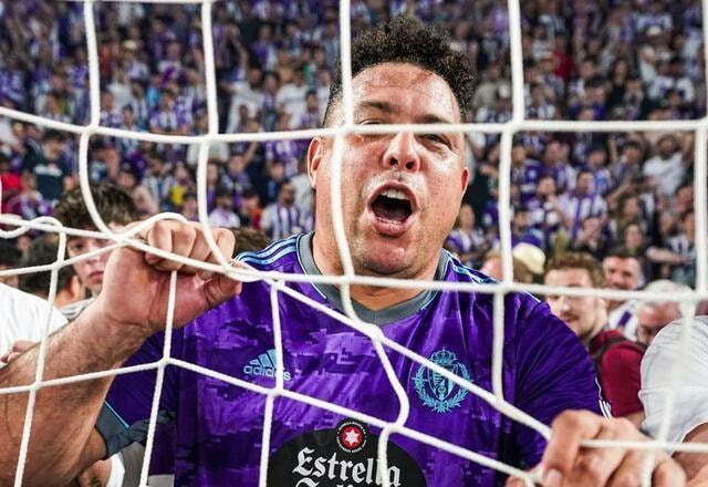 Imagem da noticia Presidente do Valladolid, Ronaldo compara acesso com título da Copa de 2002