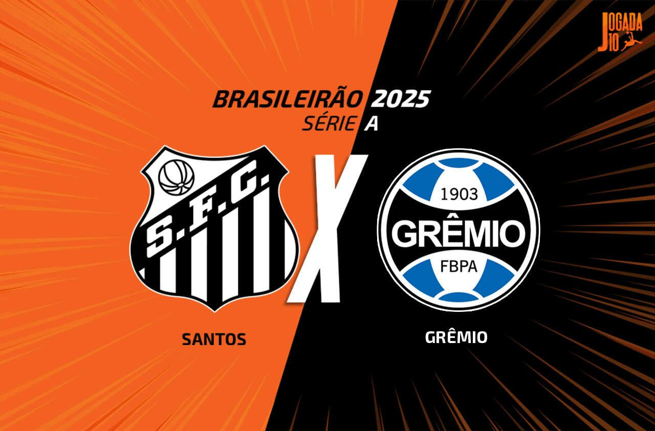 Imagem da noticia Santos x Grêmio: onde assistir, escalações e arbitragem
