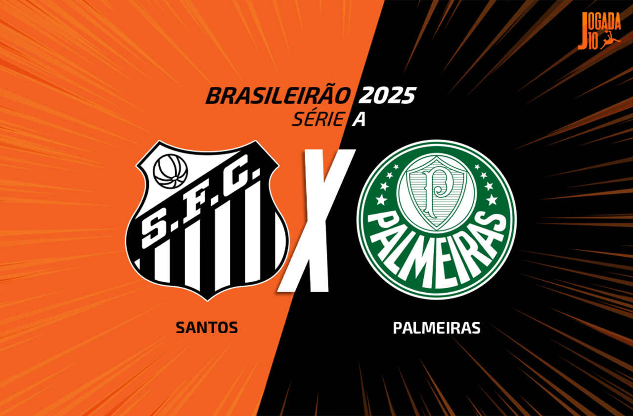Imagem da noticia Santos x Palmeiras: onde assistir, escalações e arbitragem