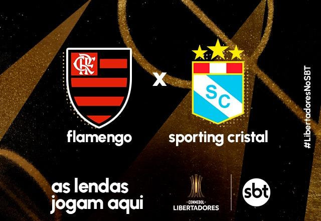 Imagem da noticia SBT transmite Flamengo x Sporting Cristal pela Libertadores