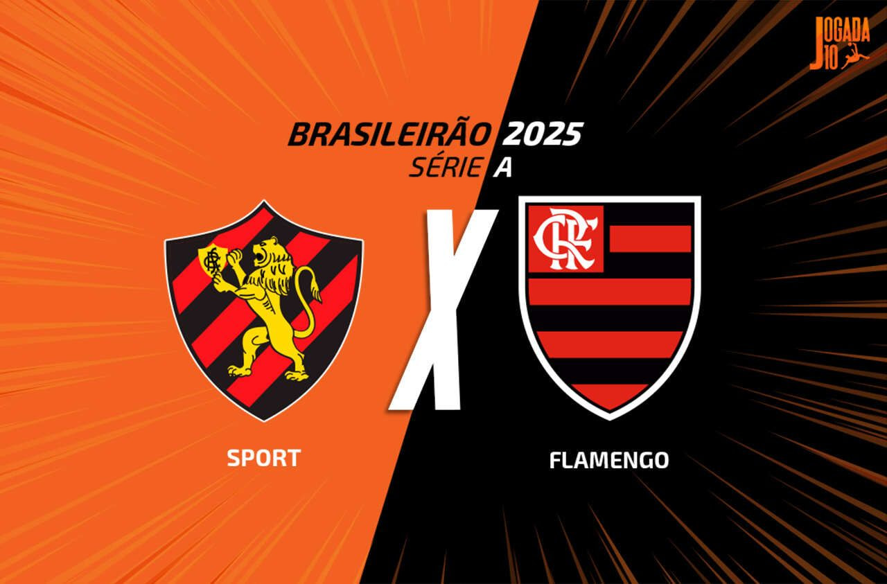 Imagem da noticia Sport x Flamengo: onde assistir, escalações e arbitragem