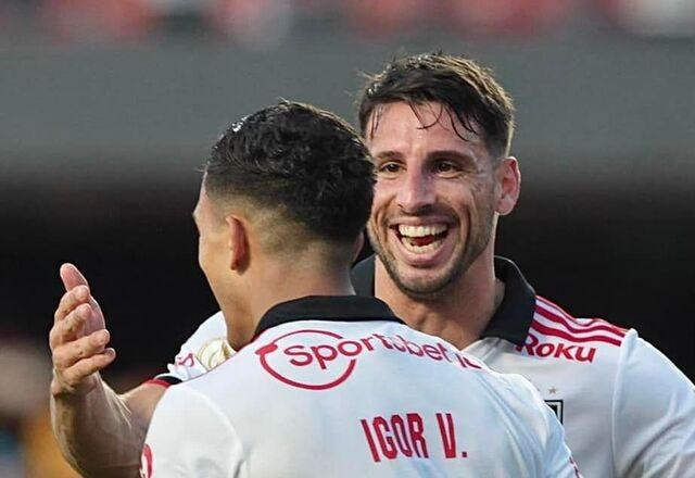 Imagem da noticia São Paulo bate RB Bragantino no Morumbi e quebra jejum de vitórias no Brasileiro