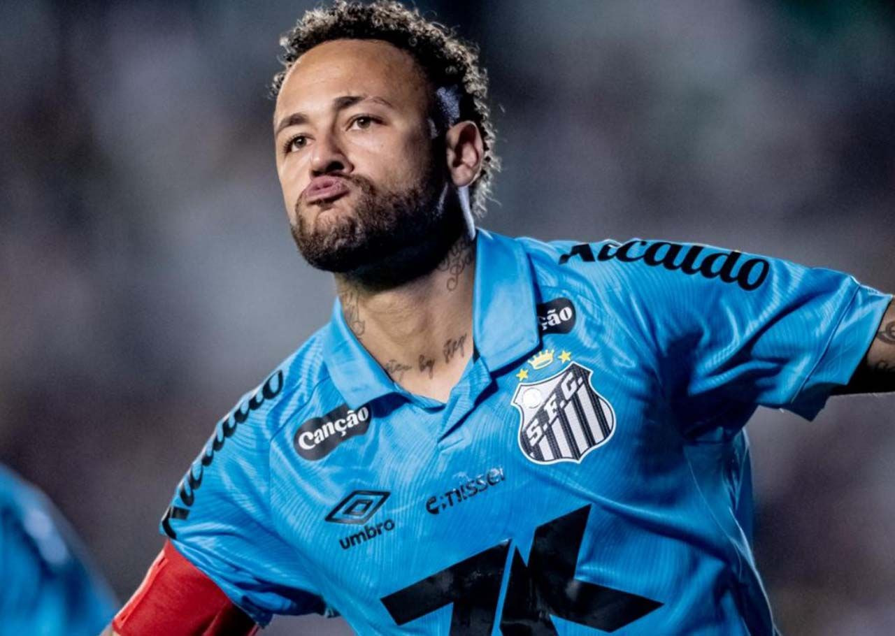 Imagem da noticia Com hat-trick de Neymar, Santos atropela o Juventude e respira no Brasileirão