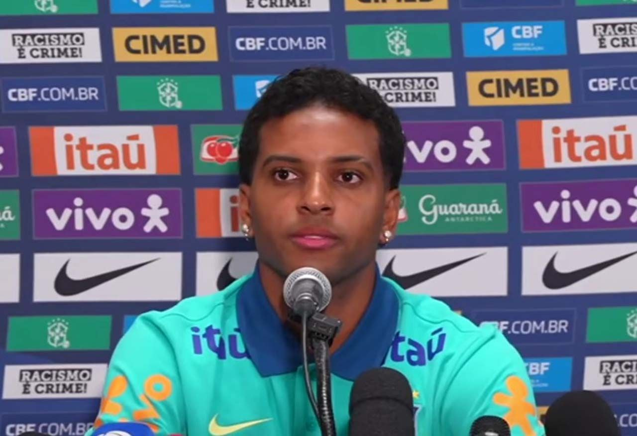 Imagem da noticia Rodrygo descreve sentimento ao retornar à Seleção: "Parecia uma eternidade"