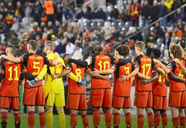 Imagem da noticia Bélgica x Suécia é suspenso após ataque a tiros em Bruxelas