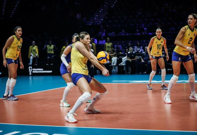 Imagem da noticia Brasil perde para a Sérvia e fica com o vice no Mundial de vôlei feminino