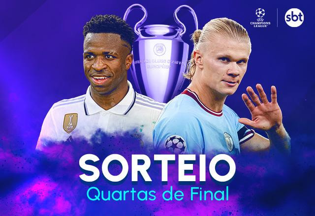 Imagem da noticia SBT Sports transmite sorteio das quartas de final da Champions League