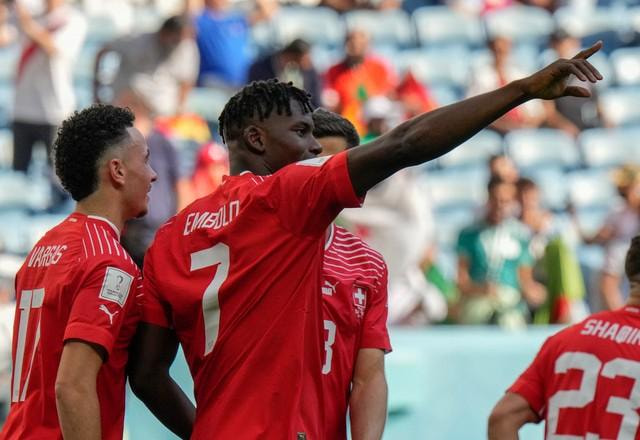 Imagem da noticia Suíça vence Camarões no primeiro jogo pelo grupo do Brasil na Copa