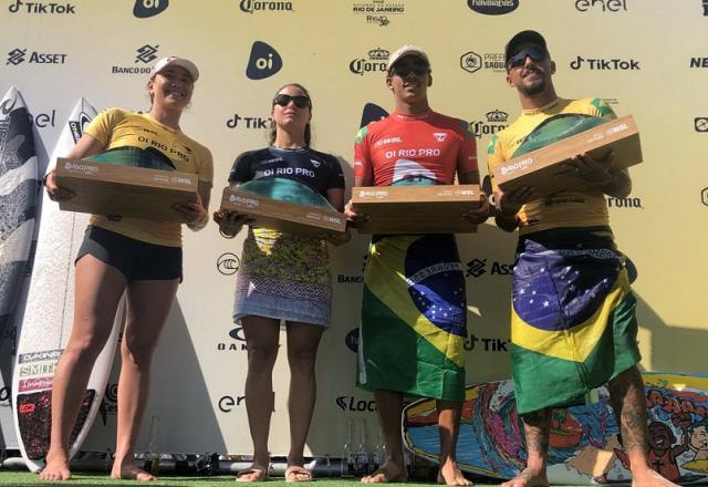 Imagem da noticia Surfe: Filipe Toledo tira nota 10 e é tetra na etapa do Rio de Janeiro