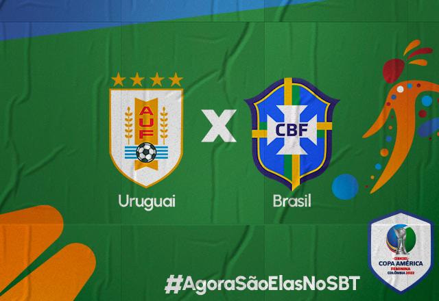 Imagem da noticia SBT transmite Uruguai x Brasil pela Copa América Feminina
