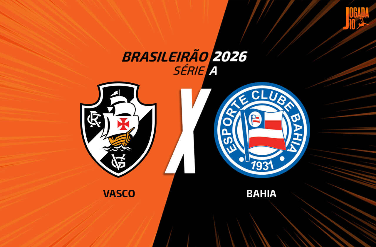 Imagem da noticia Vasco x Bahia: onde assistir, escalações e arbitragem