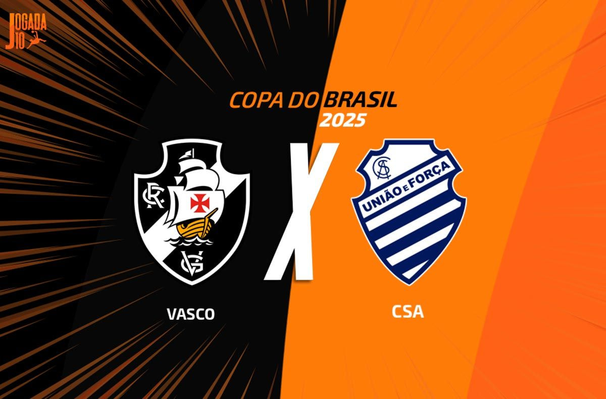 Imagem da noticia Vasco x CSA: onde assistir, escalações e arbitragem