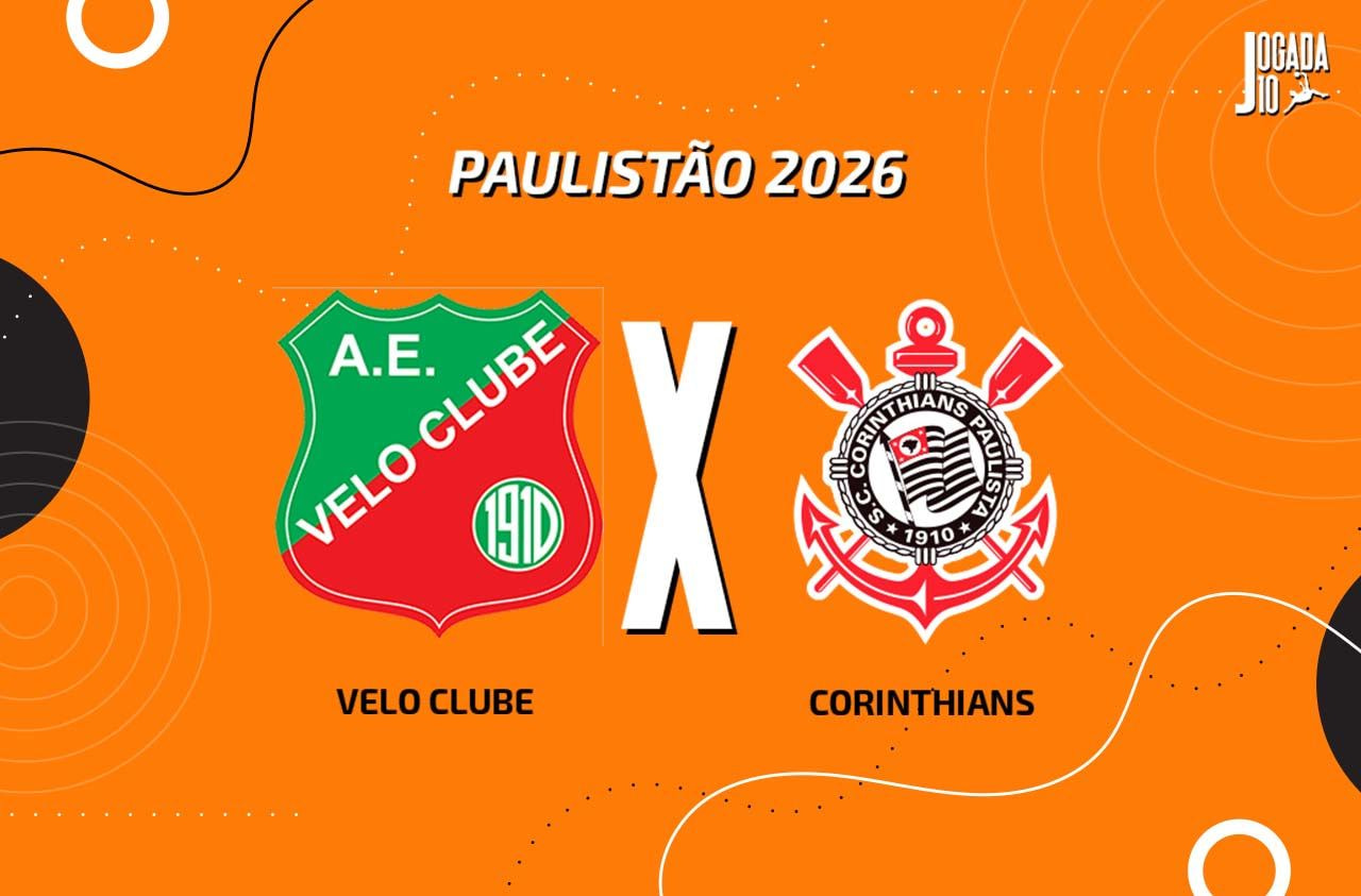 Imagem da noticia Velo Clube x Corinthians: onde assistir, escalações e arbitragem