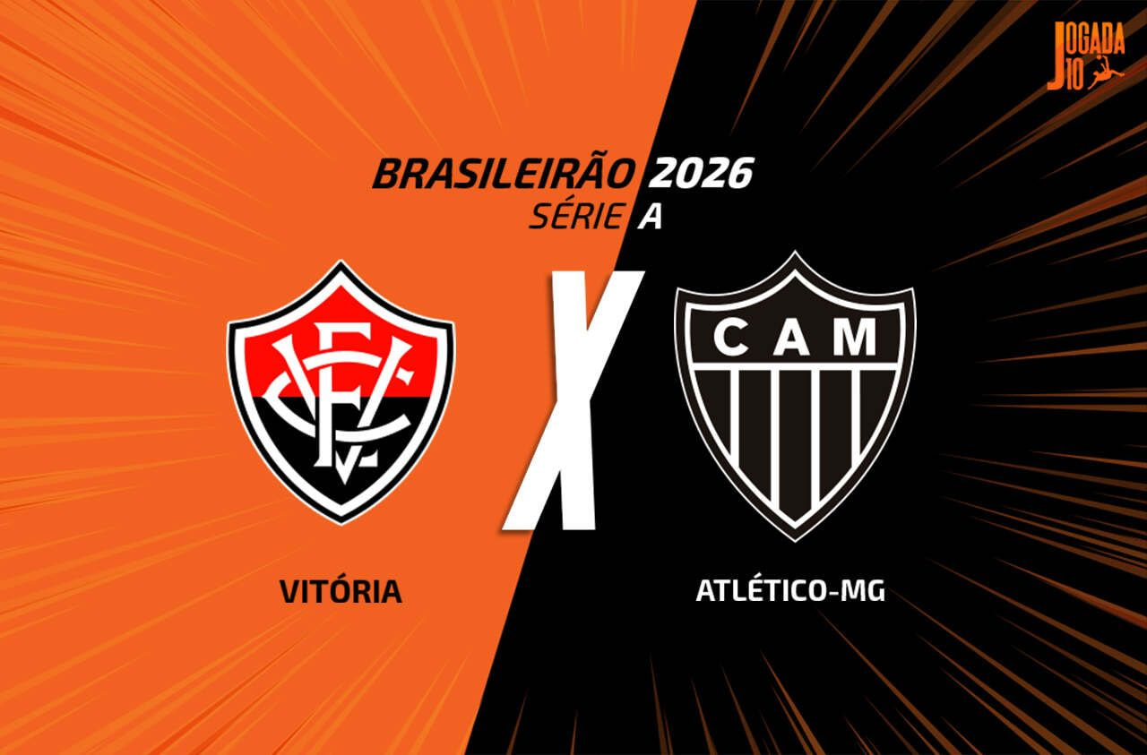 Imagem da noticia Vitória x Atlético: onde assistir, escalações e arbitragem