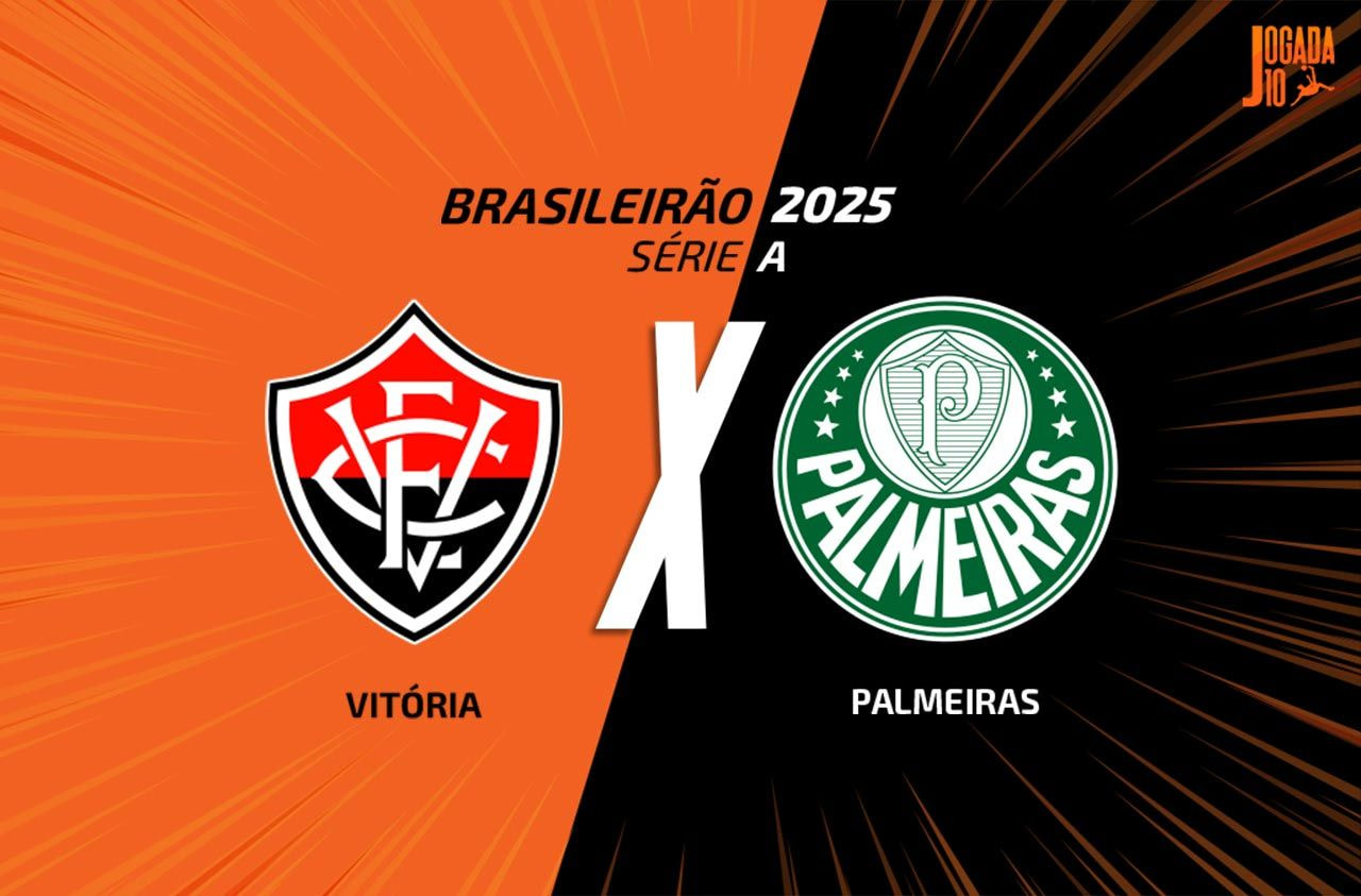Imagem da noticia Vitória x Palmeiras: onde assistir, escalações e arbitragem