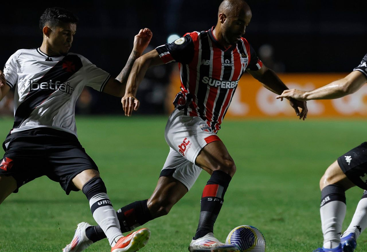 Imagem da noticia São Paulo x Vasco: onde assistir, arbitragem e escalações