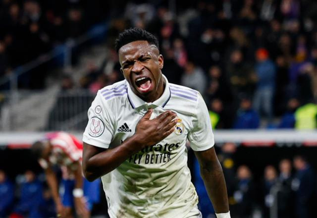 Imagem da noticia "O amor sempre vencerá o ódio", escreve Vini Jr, alvo de racismo na Espanha