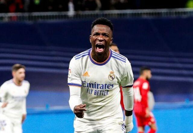 Imagem da noticia Golaço de Vinícius Júnior é eleito o mais bonito do Campeonato Espanhol