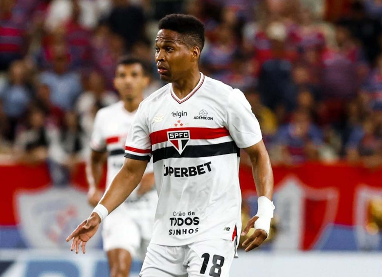 Imagem da noticia Wendell tem lesão e pode não jogar mais pelo São Paulo na temporada