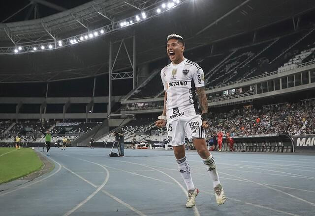 Imagem da noticia Zaracho anota golaço, e Atlético-MG vence Botafogo pelo Brasileirão