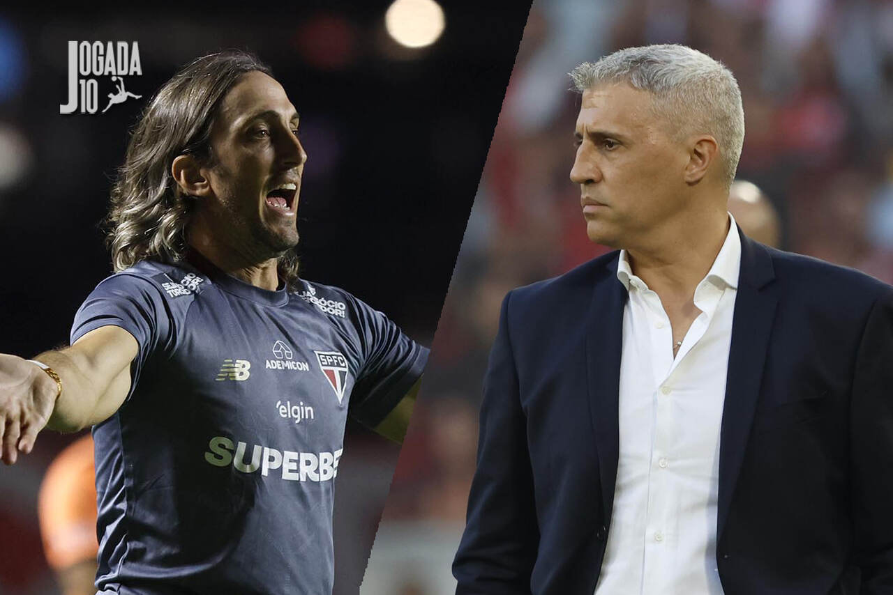 Imagem da noticia Crespo supera Zubeldía no São Paulo com metade dos jogos