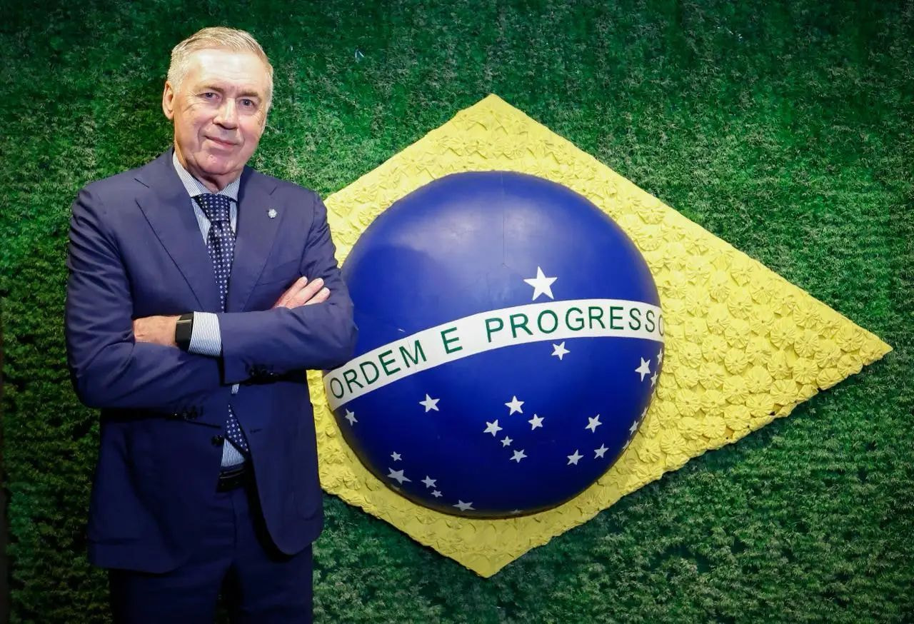 Imagem da noticia Ancelotti renova com a CBF e vai comandar a Seleção até 2030