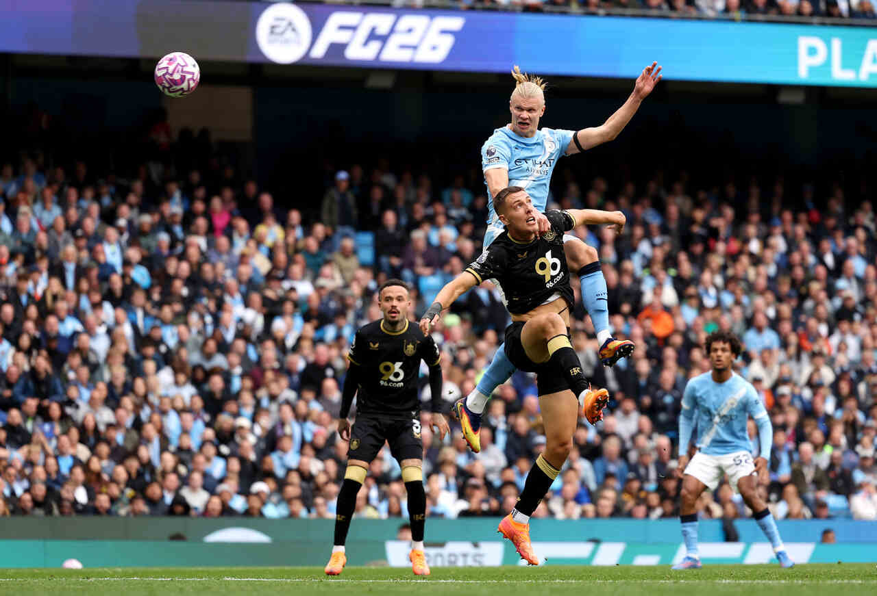 Imagem da noticia Com Haaland inspirado, Manchester City goleia o Burnley