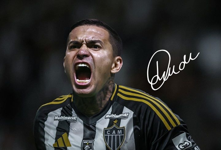 Atlético-MG anuncia a contratação do atacante Dudu