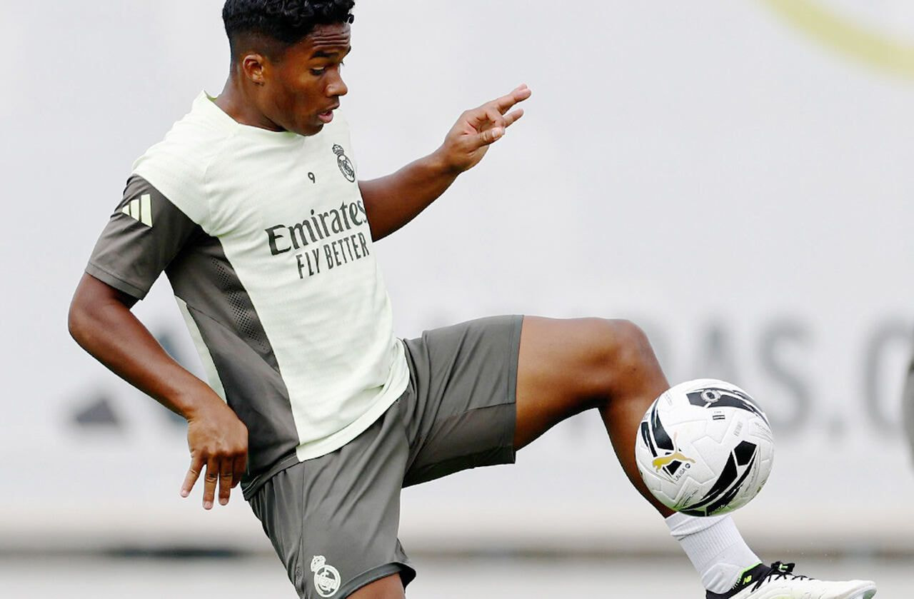 Imagem da noticia Lyon inicia contatos com o Real Madrid e busca ter Endrick por empréstimo