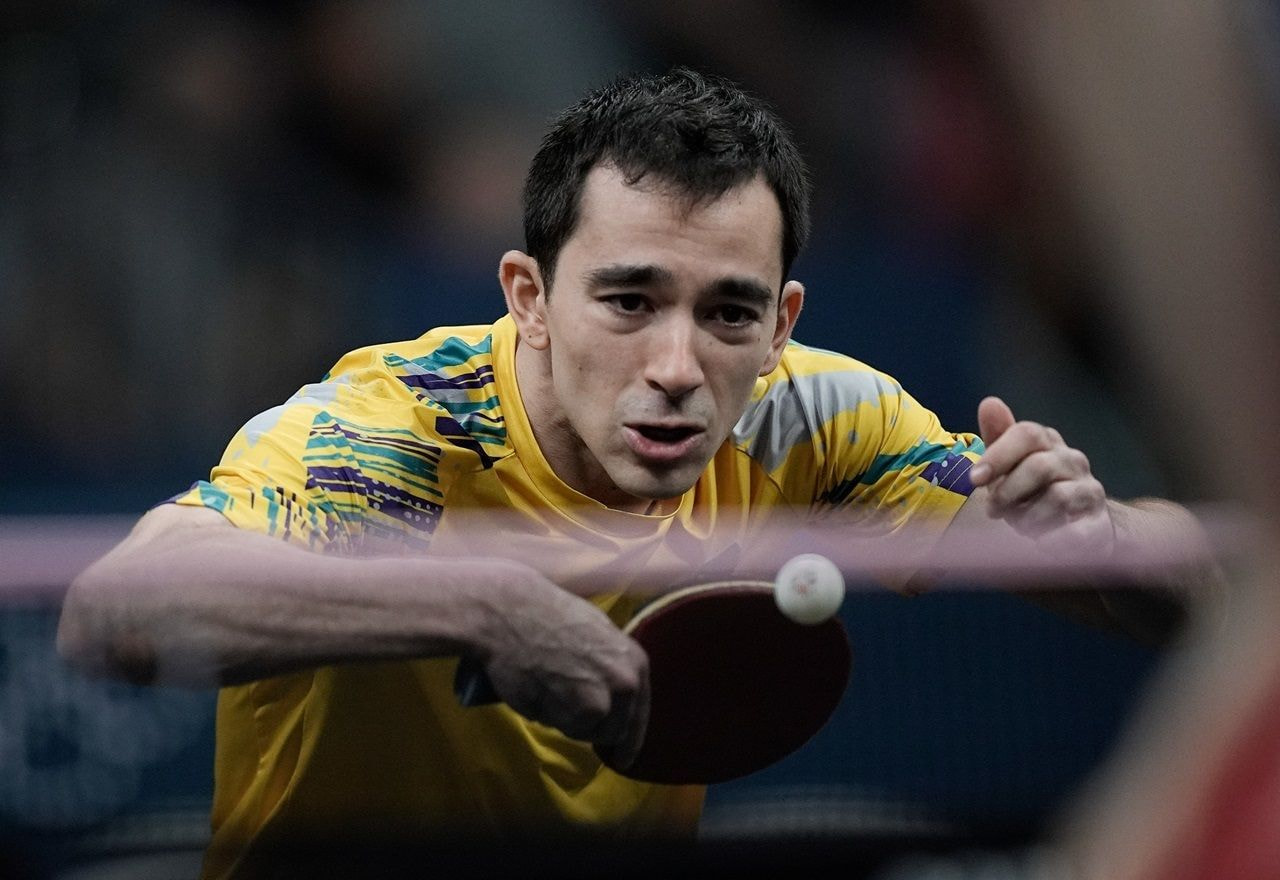 Imagem da noticia Hugo Calderano vence francês e avança às quartas de final do tênis de mesa