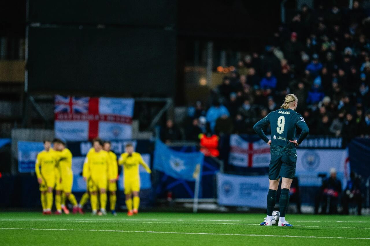 Imagem da noticia Bodo/Glimt faz história e vence o Manchester City na Champions